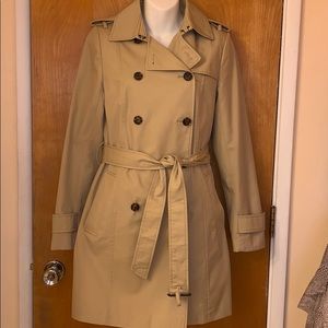 Military style trench coat